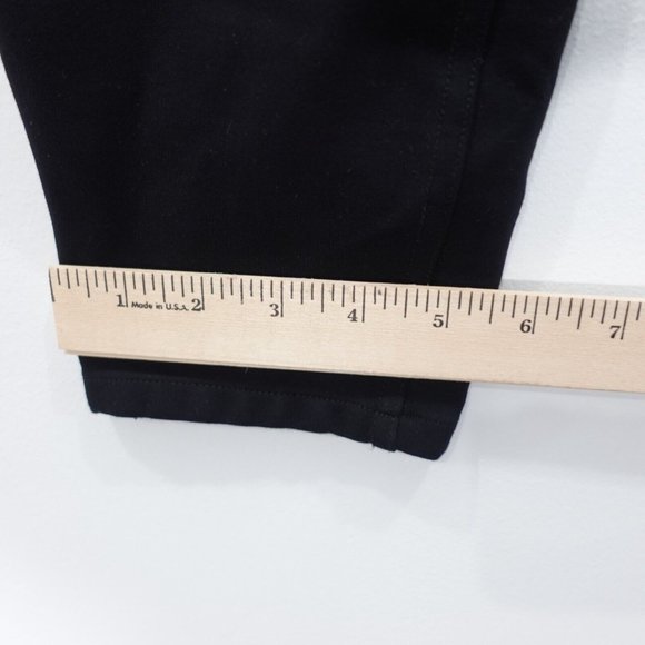 Spanx Crop Pants Medium Black Skinny Jeggings Ankle Stretch Casual Pull On - Picture 6 of 13